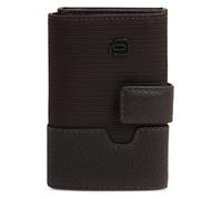 Piquadro Marcel Tarjetero Bloqueo RFID Piel natural 11.5 cm marrón