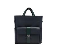 Piquadro Materia Mochila urbana Piel natural 45 cm Compartimento para el portátil azul