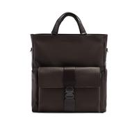 Piquadro Materia Mochila urbana Piel natural 45 cm Compartimento para el portátil marrón