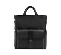 Piquadro Materia Mochila urbana Piel natural 45 cm Compartimento para el portátil negro