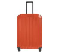 Piquadro - Medium size- expandable 4 wheel suitcase - Suitcases - unisex - Naranja - ONE SIZE -