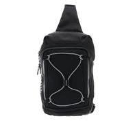Piquadro Mick Mono Sling Bag With LED Light Nero