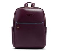 Piquadro - Mochila Azul Cuadrada - Bags - Hombre - Rojo - ONE SIZE -