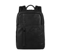 Piquadro - Mochila Azul para Hombre con Compartimento para Portátil - Bags - Hombre - Negro - ONE SIZE -