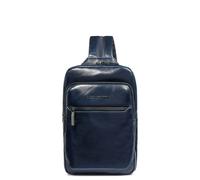 Piquadro - Mochila Bandolera Convertible - Bags - Hombre - Azul - ONE SIZE -