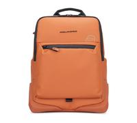 Piquadro- Mochila Corner 2.0 14'' 2 Compartimentos- Bags- unisex- Naranja- ONE SIZE- Mochila Corner 2.0 14'' 2 Compartimentos