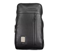 Piquadro - Mochila de Cuero - Bags - Hombre - Negro - ONE SIZE -
