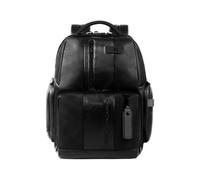 Piquadro - Mochila de Cuero - Bags - Hombre - Negro - ONE SIZE -