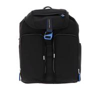 Piquadro- Mochila de tela negra hombre- Bags- Hombre- Negro- ONE SIZE- Mochila de tela negra hombre