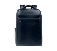 Piquadro- Mochila de viaje fast-check para portátil e i Pad® con protecciones antichoque y Rfid- personalizable- Bags- Hombre- Azul- ONE SIZE- Mochila de viaje fast-check para portátil e i Pad® con pr