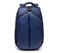 Piquadro Mochila de viaje para portátil 15,6" Unisex tela/material bio-based azul