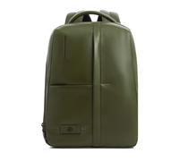 Piquadro - Mochila extensible para portátil de 14" - Bags - Hombre - Verde - ONE SIZE -