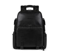 Piquadro Mochila Modus Special Piel 43 cm Compartimento para portátil negro