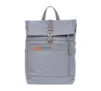 Piquadro - Mochila Gris de Tela Técnica - Bags - Mujer - Gris - ONE SIZE -