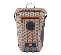 Piquadro - Mochila impermeable con cierre enrollable en tejido técnico - Beige - Unisex