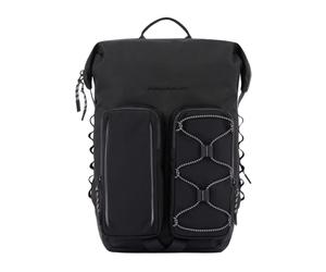 Piquadro - Mochila LED para ordenador Negro Unisex - Bags - Mujer - Negro - ONE SIZE -