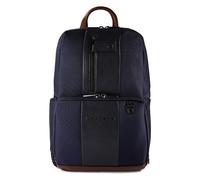 Piquadro Mochila Letter Compartimento para portátil de 39 cm azul