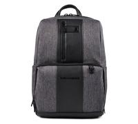 Piquadro Mochila Letter Compartimento para portátil de 39 cm gris