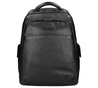 Piquadro Modus Mochila de día Piel 42 cm Compartimento para el portátil negro