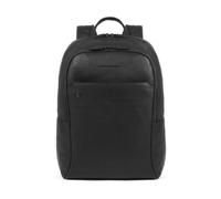 Piquadro - Mochila Negra Cuadrada para Portátil - Bags - Hombre - Negro - ONE SIZE -