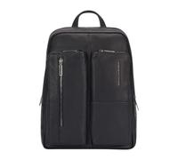 Piquadro- Mochila Negra para Portátil de Hombre- Bags- Hombre- Negro- ONE SIZE- Mochila Negra para Portátil de Hombre