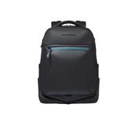 PIQUADRO Mochila de viaje para debajo del asiento resistente al agua para hombre, N - Negro, Taglia unica, Casual