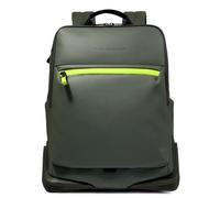 Piquadro - Mochila Para PC 15,6" Impermeable Tejido - Unisex - Verde