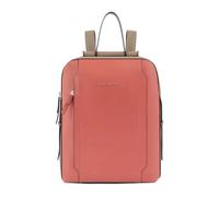 Piquadro - Mochila para portátil 14" - Bags - Mujer - Rosa - ONE SIZE -