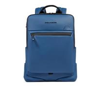 Piquadro- Mochila para portátil de 14" resistente al agua- Bags- Hombre- Azul- ONE SIZE- Mochila para portátil de 14" resistente al agua