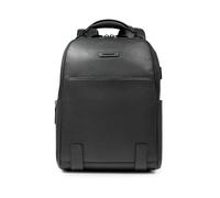 Piquadro - Mochila para portátil personalizable de 14" - Bags - Hombre - Negro - ONE SIZE -