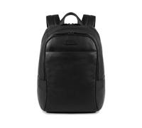 Piquadro Mochila Modus Special Piel 39 cm Compartimento para portátil negro