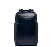 PIQUADRO Mochila - Porta PC 14" - Blue Square - Cuero - Unisex