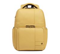 Piquadro - Mochila resistente al agua con apertura fast-check - Bags - Hombre - Amarillo - ONE SIZE -