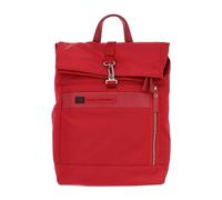 Piquadro - Mochila Roja de Tela Técnica - Bags - Mujer - Rojo - ONE SIZE -