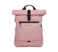 Piquadro - Mochila Rolltop Corner 2.0 - Bags - Hombre - Rosa - ONE SIZE -