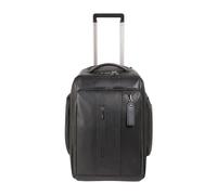 Piquadro - Mochila Trolley Convertible para PC e i Pad - Suitcases - Mujer - Negro - ONE SIZE -
