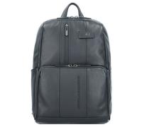 Piquadro Mochila Urban Piel 39 cm Compartimento para portátil negro