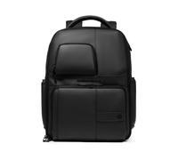 Piquadro Mochila resistente al agua con apertura fast-check Hombre tejido negro