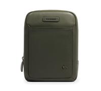 Piquadro Modus Bolsa de hombro Piel natural 17 cm verde
