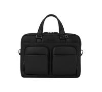 Piquadro Modus Maletín Piel natural 39.5 cm Compartimento para el portátil negro