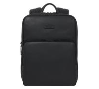 Piquadro - Slim laptop backpack 14 - Bags - Hombre - Negro - ONE SIZE -