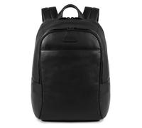 Piquadro Mochila Modus Special Piel 39 cm Compartimento para portátil negro