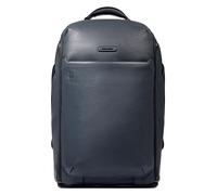 Piquadro Modus Special Mochila de negocios Piel natural 50 cm azul