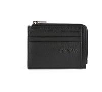 Piquadro- Monedero con cremallera- portadocumentos y tarjetero con bloqueo Rfid- Accessories- Hombre- Negro- ONE SIZE- Monedero con cremallera- portadocumentos y tarjetero con bloqueo Rfid