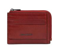 Piquadro - Monedero con portapapeles y Tarjetas - Cuero, 6 portatarjetas, Monedero, RFID - Hombre - Cuero
