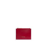 Piquadro - Monedero Delgado con Ranuras para Tarjetas y Protección Rfid - Accessories - unisex - Rojo - ONE SIZE -