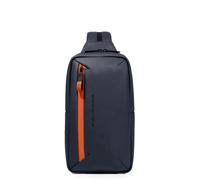 Piquadro - Mono-sling Bag - Bags - Hombre - Azul - ONE SIZE -