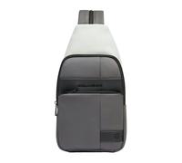 Piquadro - Mono Sling Bag para i Pad mini - Bags - Hombre - Gris - ONE SIZE -