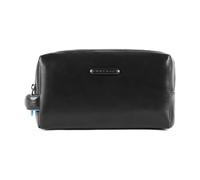 Piquadro- Neceser de viaje con dos compartimentos- Bags- unisex- Negro- ONE SIZE- Neceser de viaje con dos compartimentos