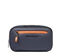 PIQUADRO - Neceser Impermeable Tejido Resistente - Hombre - Azul